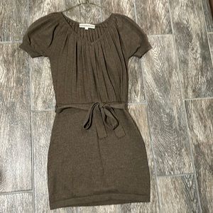 Loft XXSP brown  sweater tunic